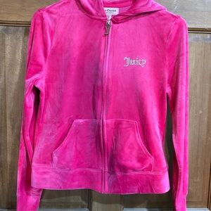 Juicy Couture Fuchsia Hooded Jacket